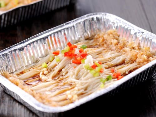 浦北锡纸烤金针菇